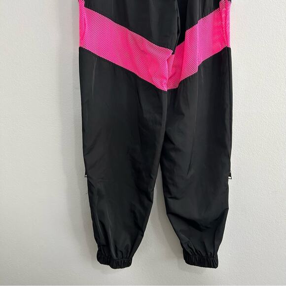 Tiger Mist Mila Mesh Pants Black Pink Joggers Small - Picture 9 of 12